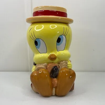 Looney Tunes Tweety Bird Ceramic Cookie Jar Vintaage 1993 Warner Bros • $45