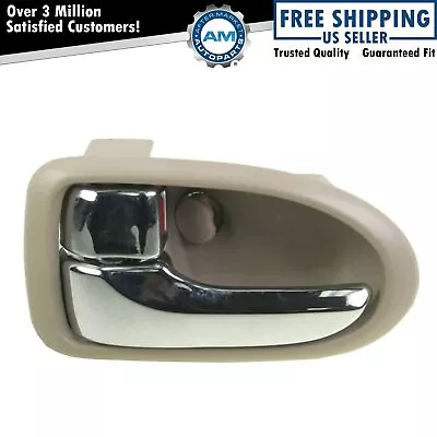 Inside Interior Chrome & Beige Door Handle FRONT LH Left For 00-06 Mazda MPV • $11.44