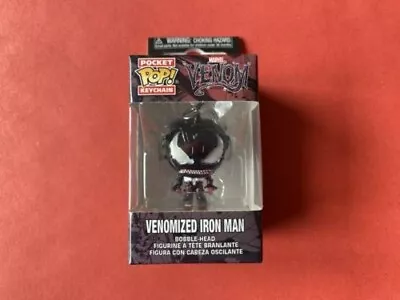 Funko Pop! Keychain Marvel VenomVenomized Iron Man Bobble Head *Unopened* • £8