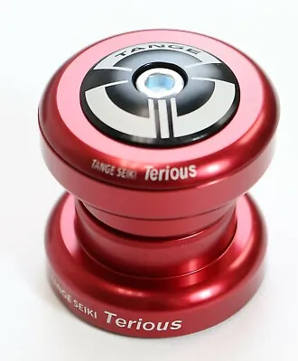 TANGE TERIOUS DX-4 BMX Threadless 1-1/8  Alloy SEALED Mechanism Headset Red • $29.50