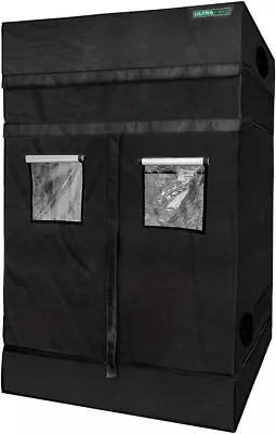 Indoor Grow Tent 1680D Mylar Floor Tray Hydroponics Growing ( 4'L X 8'W X 8'H) • $299.99