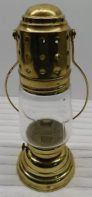 Vintage 1860's Era E. Miller & Co Brass Skaters Kerosene Oil Lantern  • $199.99