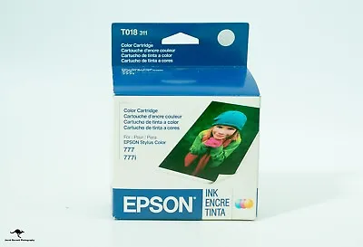 Genuine Epson T018 311 Color Cartridge 777 777i  2/2004 • $7.95