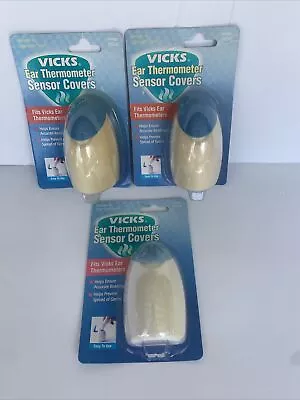 (3) Vintage 2003 Vicks Ear Thermometer Sensor Covers • $27.99