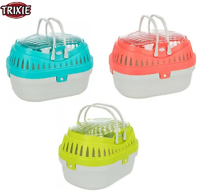 Trixie Pico Transport Box Hamster Small Animal Pet Carrier 23 X 16 X 17 Cm 5903 • £9.49