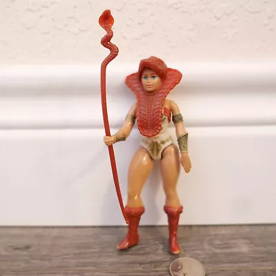 Vintage 1981 Masters Of The Universe TEELA Action Figure W/ Staff By Mattel !!! • $24