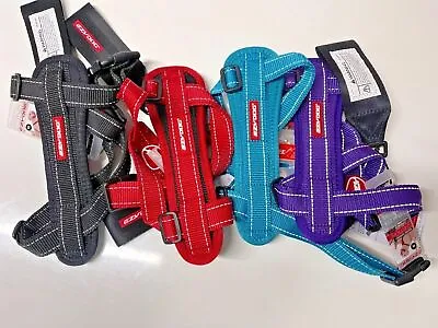 EZYDOG Chest Plate Harness With Car Restraint Seat Belt Choose Size/ Color • £18.99