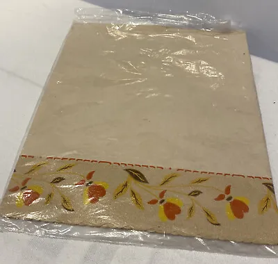 Jewel Tea Vintage  Autumn Leaf Shelf Paper Liner About 7.5  • $64.95