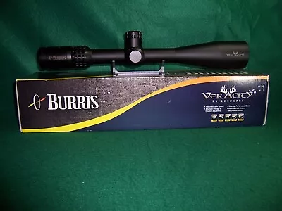 BURRIS VERACITY Rifle Scope 5-25X50 SF FFP  Varmint 30mm Target Turrets Matte • $396