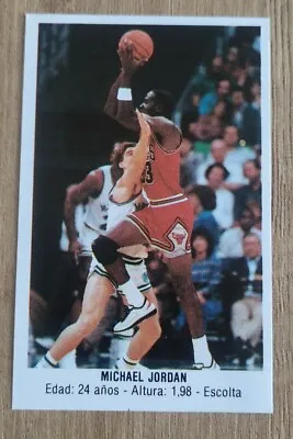 1987  Michael Jordan #146 MERCHANTE Sticker  BALONCESTO 88  Fresh  Mint Goat • $599.99