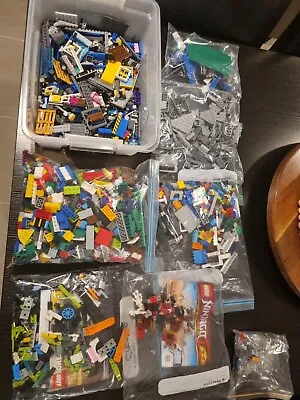 Bulk Lego Lot Unchecked And Incomplete Ninjago Creator Jurassic World  • $149