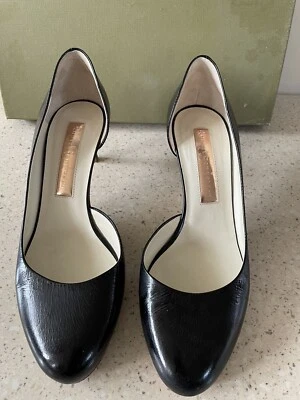 £25 • Buy Rupert Sanderson Black Patent Leather Heals 37 Blade Runner