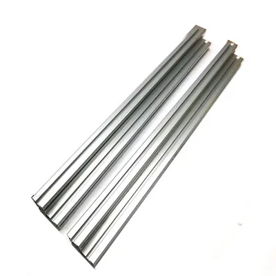 (Lot Of 2) 25.5  X 2.5  X 2.5  L-Shaped Aluminum T-Slot Modular Extrusion Bars • $48.29