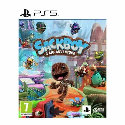 Sackboy: A Big Adventure (PS5)  BRAND NEW AND SEALED - IN STOCK - FREE POSTAGE • £27.95