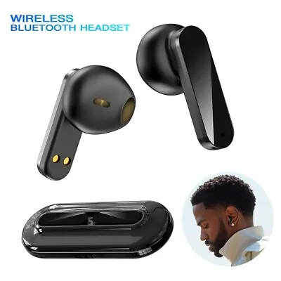 Bluetooth Earphones Air Earbuds In-ear Pods Wireless Headphones Iphone Samsung • £12.48