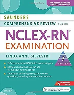 $6.96 • Buy Saunders Comprehensive Review For The NCLEX-RN® Examination Paper