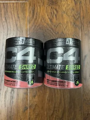 C4 Cellucor Ultimate SHRED Pre-Workout Strawberry Watermelon 12 Servings 7.4oz • $30