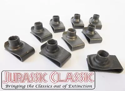 1946-1980 Ford 10pk 5/16-18 Extruded Fender U-Nuts Clips Hood Body Console Trunk • $14.51