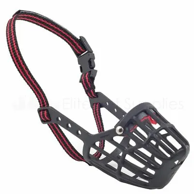 £10.89 • Buy Ancol Dog Muzzle Strong Plastic Basket Style Obedience - 9 Sizes