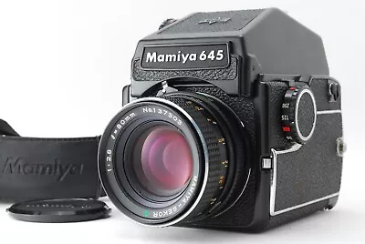 [Exc+5] Mamiya M645 1000S PD Prism Finder & Sekor C 80mm F2.8 Lens From JAPAN • $399.99