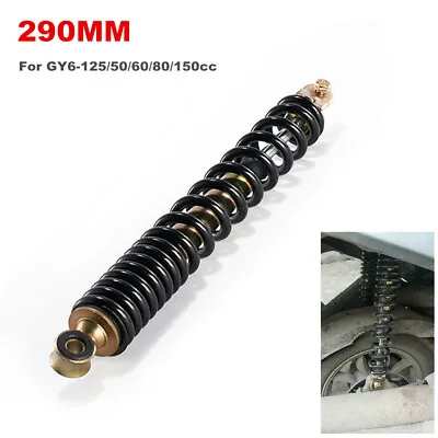 $67.99 • Buy Motorcycle Bikes Rear Shock Pressure Absorber Spring 290mm For GY6-125 Universal
