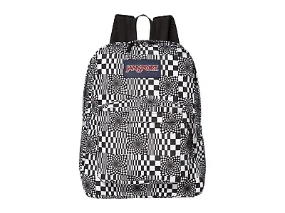 JanSport SuperBreak Backpack 600D Poly/11W Corduroy Distorted Checkerboard 25 L • £48.16