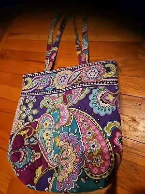 Vera Bradley Toggle Tote In  Heather  Pattern • $35