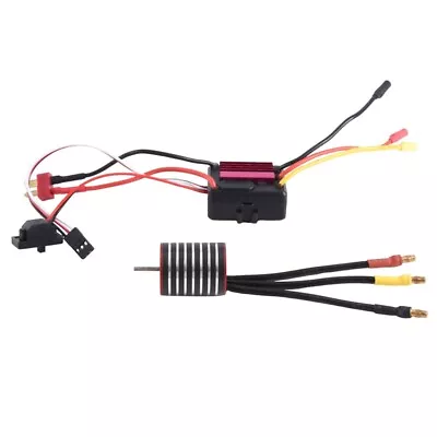 Waterproof Brushless Motor With 30A ESC Combo Set For 1/8 1/10 1/12 RC9207 • $44.33