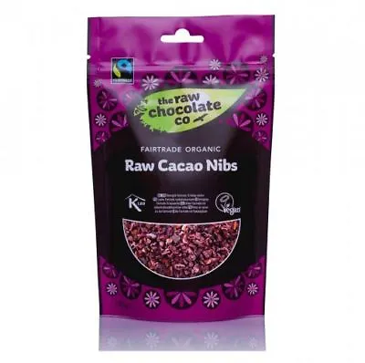 The Raw Chocolate CO | Organic Fairtrade Raw Cacao Nibs 150g • £7.49