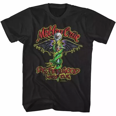 Motley Crue Dr Feelgood World Tour Men's T-Shirt Rock Band • $24.64