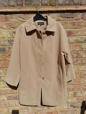 £11.99 • Buy M&S Limited Collection Camel Mid Length Coat Size 10