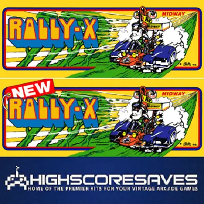 Rally X Multigame LITE Version | Free Play And High Score Save Kit Arcade • $89.99
