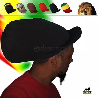 Deep Crown Rasta Peak Hat Cap Marley Jamaica Rastafari Reggae Rastafashion L/XL • $24.99