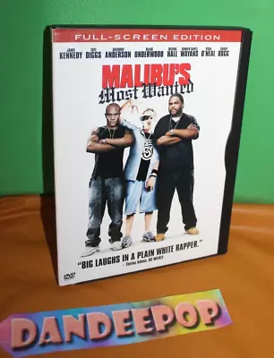 Malibu's Most Wanted Full Screen DVD Movie • $8.99