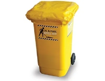 GLOBAL SPILL Spill Kit Wheelie Bin Cover 240L • $64.95