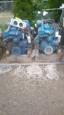 Perkins 6-354 Natural Marine Diesel Engine Pair • $8500