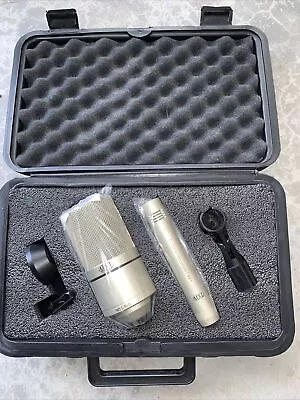 MXL 990/991 Large And Small Diaphragm Condenser Microphone Bundle • $100