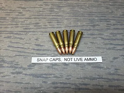 READ AD! 7.62x39 Snap Caps 5 Pk Real Weight THESE ARE SNAP CAPS.   • $9.49