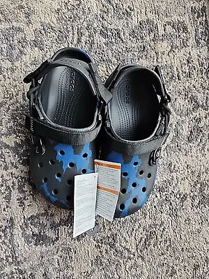 Post Malone X Duet Max Crocs Blue Camo US Men 7 Women 9 • $205