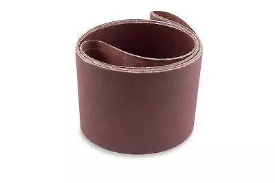 6 X 80 Inch 36 Grit Aluminum Oxide Premium Multipurpose Sanding Belts 2 Pack • $37.39