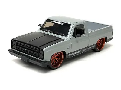 1985 Chevrolet C-10 Pickup Truck - TOYO TIRES 1:24 Scale Model - Jada 33610MJ • $37.95