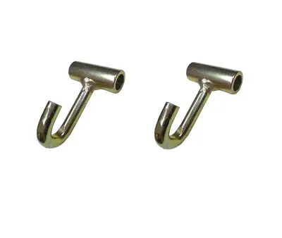 2 Pack J Finger Hook For 2  Ratchet Strap Tie Down Car Hauler Trailer Tow Truck • $15.85