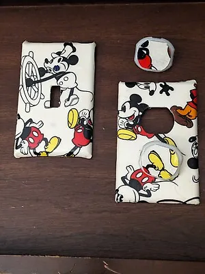 Mickey Mouse Disney Single Toggle Cover Plate Home Decor • $9