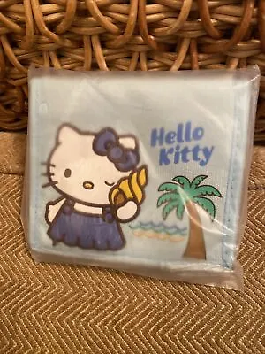 Hello Kitty Sanrio Purse Wallet Palm Tree Beach Design New • $19.42