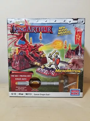 Mega Bloks King Arthur Gawain Dragon Duel 96113 • $69.95