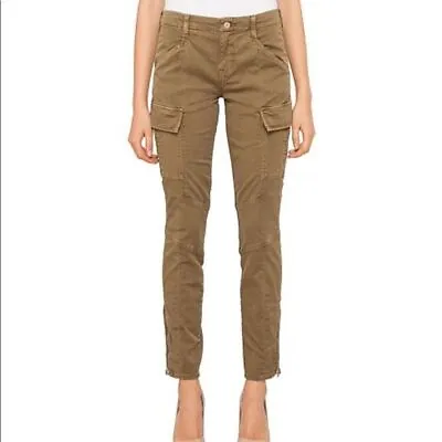 NWT JBRAND HOULIHAN DISTRESSED MID RISE CARGO Size 26 • $110