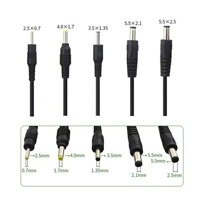 1x USB A Male Port To 2.5mm-5.5mm 5V DC Barrel Jack Power Cable Connector Cord • $1.59