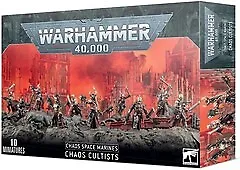 Warhammer 40k Chaos Space Marines Chaos Cultists • $78.40