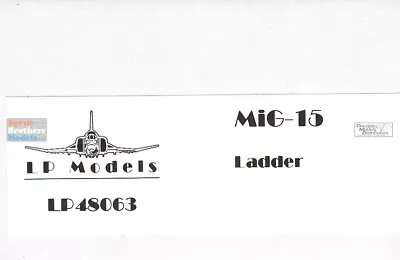 LPM48063 1:48 LP Models MiG-15 Fagot Ladder • $13.79