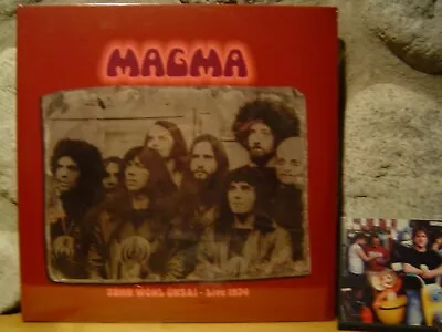 MAGMA Zühn Ẁöhl Ünsaï - Live 1974 2xLP/France/Jazz-Rock/Fusion/Heavy Prog • $38.98